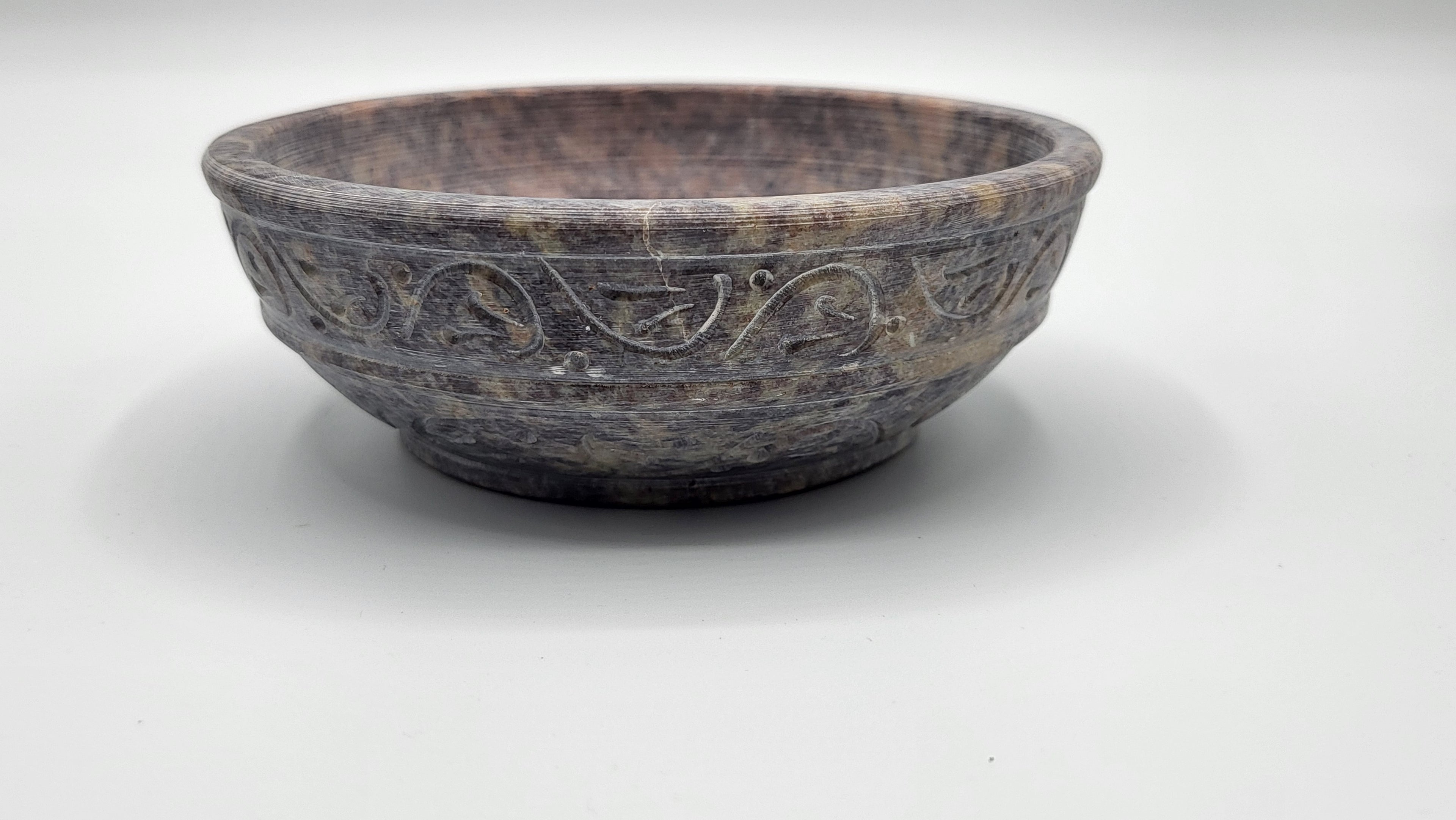 Speckstein Räucherschale, Farbe Rosé, zum Räuchern auf Kohle - im Ma-Fumo Shop