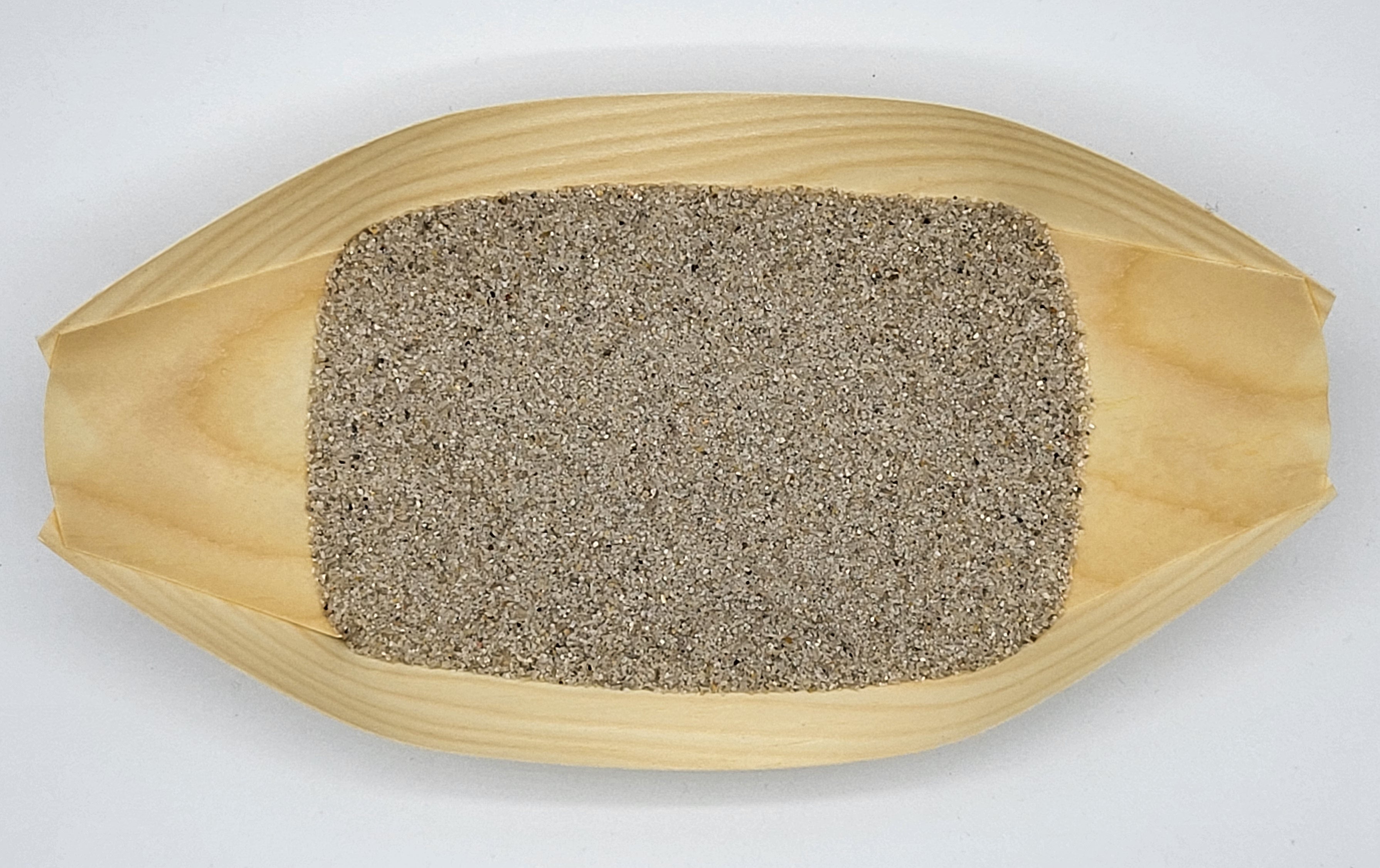Feuergetrockneter Räuchersand, Feuersand, Räuchern mit Kohle, Räuchern mit Sieb, Räucherwerk, nachhaltige Verpackung, wieder Verschließbar, kompostierbar, Räuchermanufaktur, Räucherzubehör, Inhalt 400 gramm