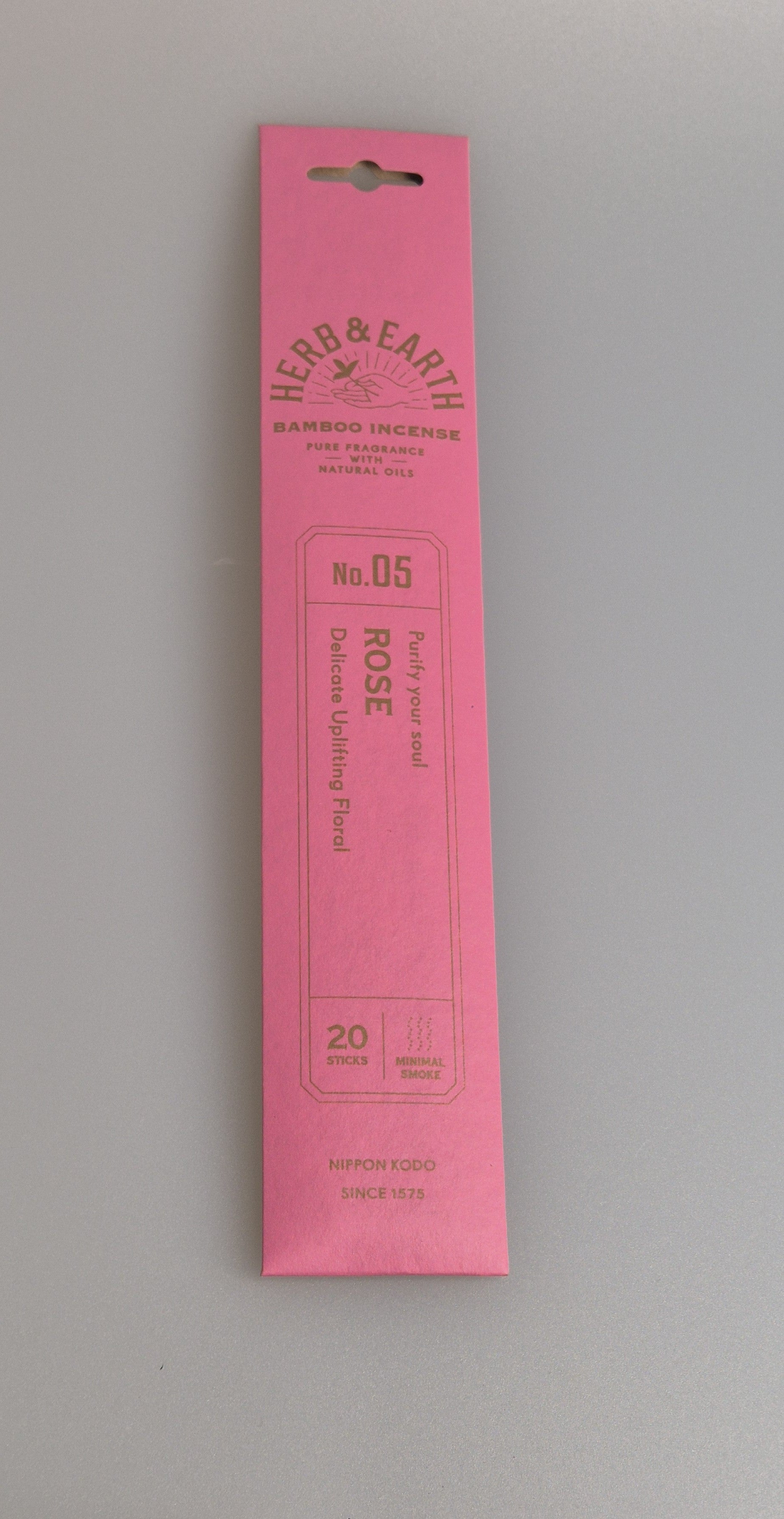 Japanische Räucherstäbchen aus Rose, purify your soul