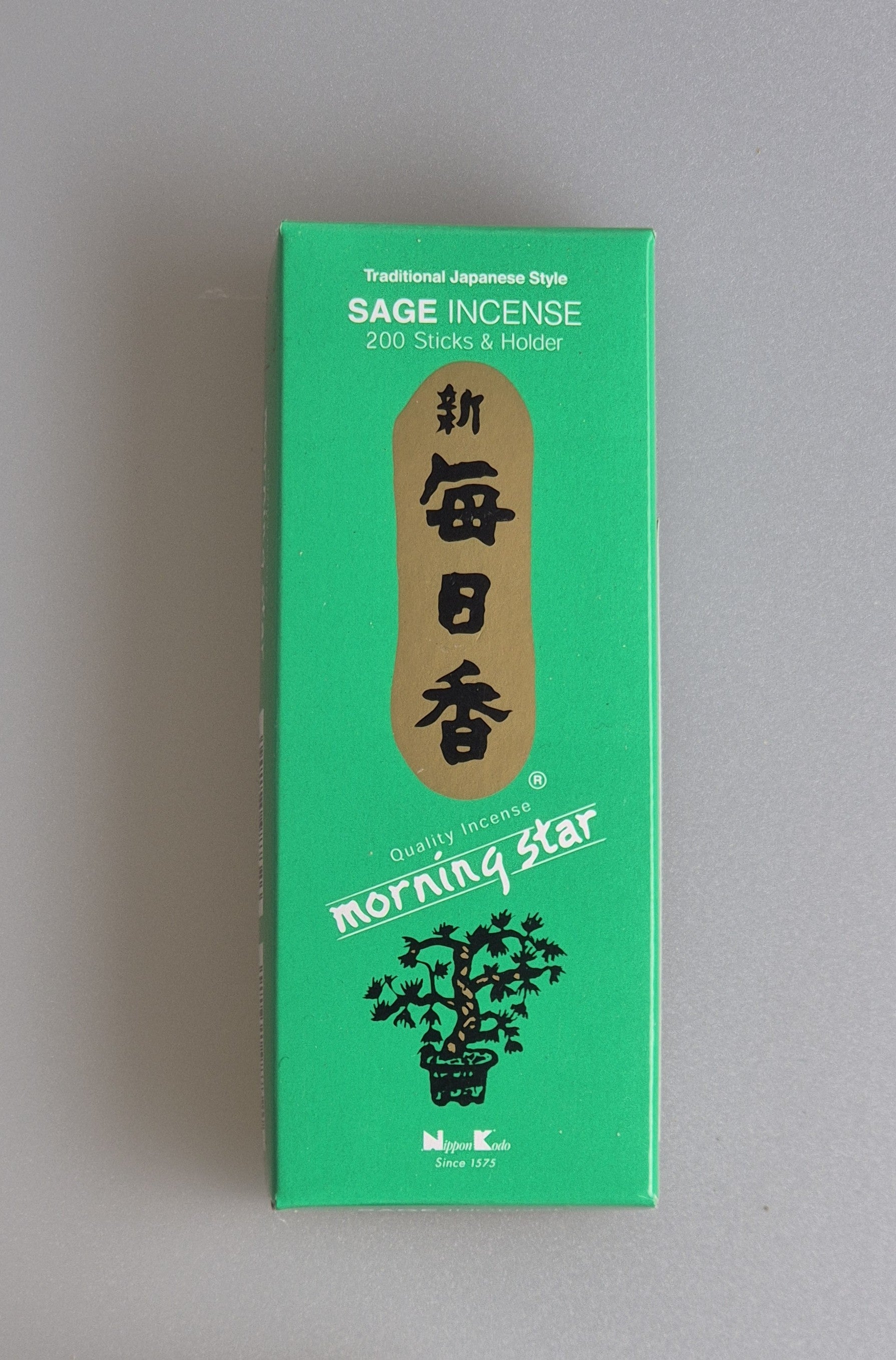 Japanische Räucherstäbchen Salbei, Morning Star von Nippon Kodo