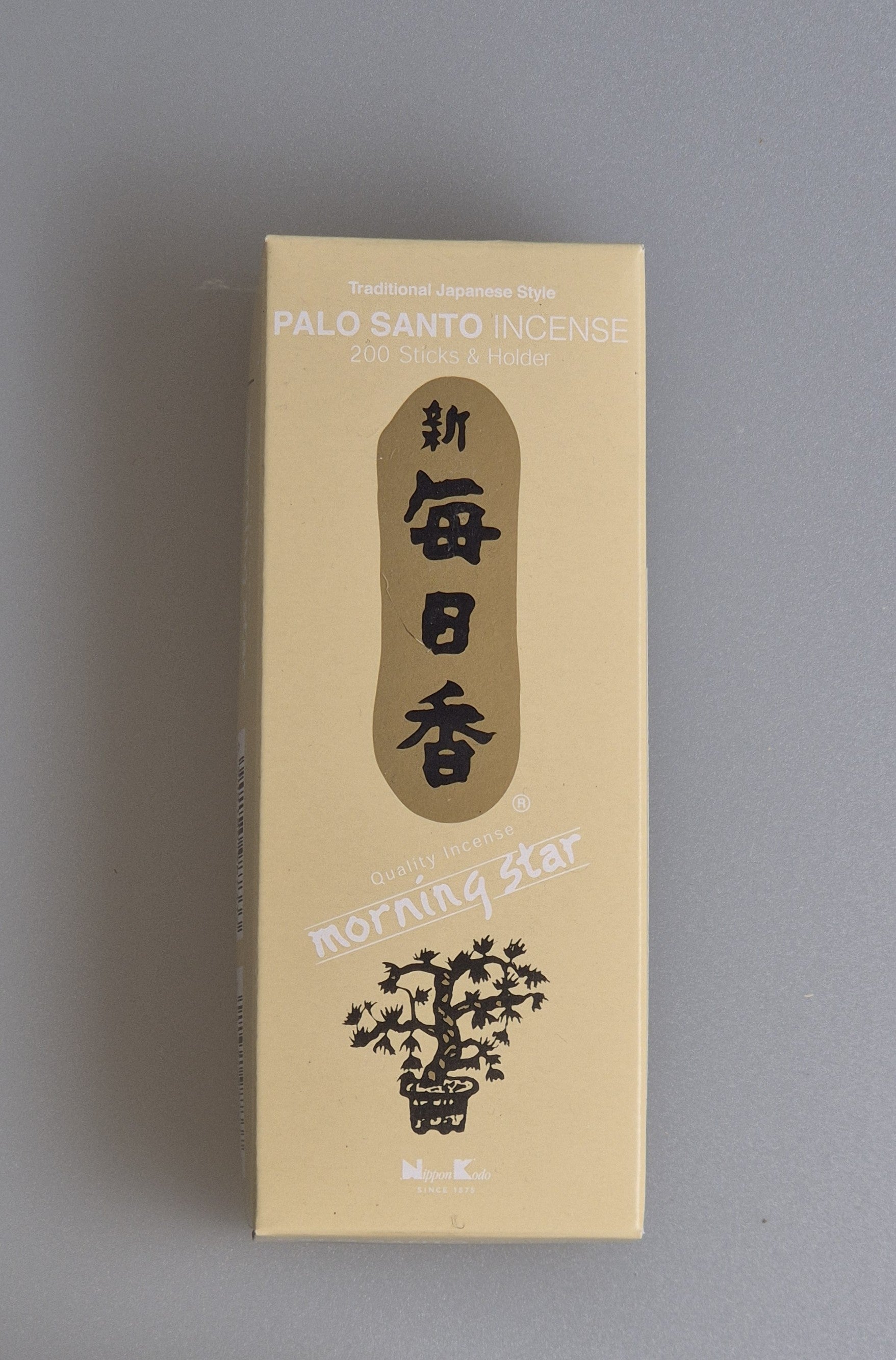Japanische Räucherstäbchen Palo Santo, Morning Star von Nippon Kodo