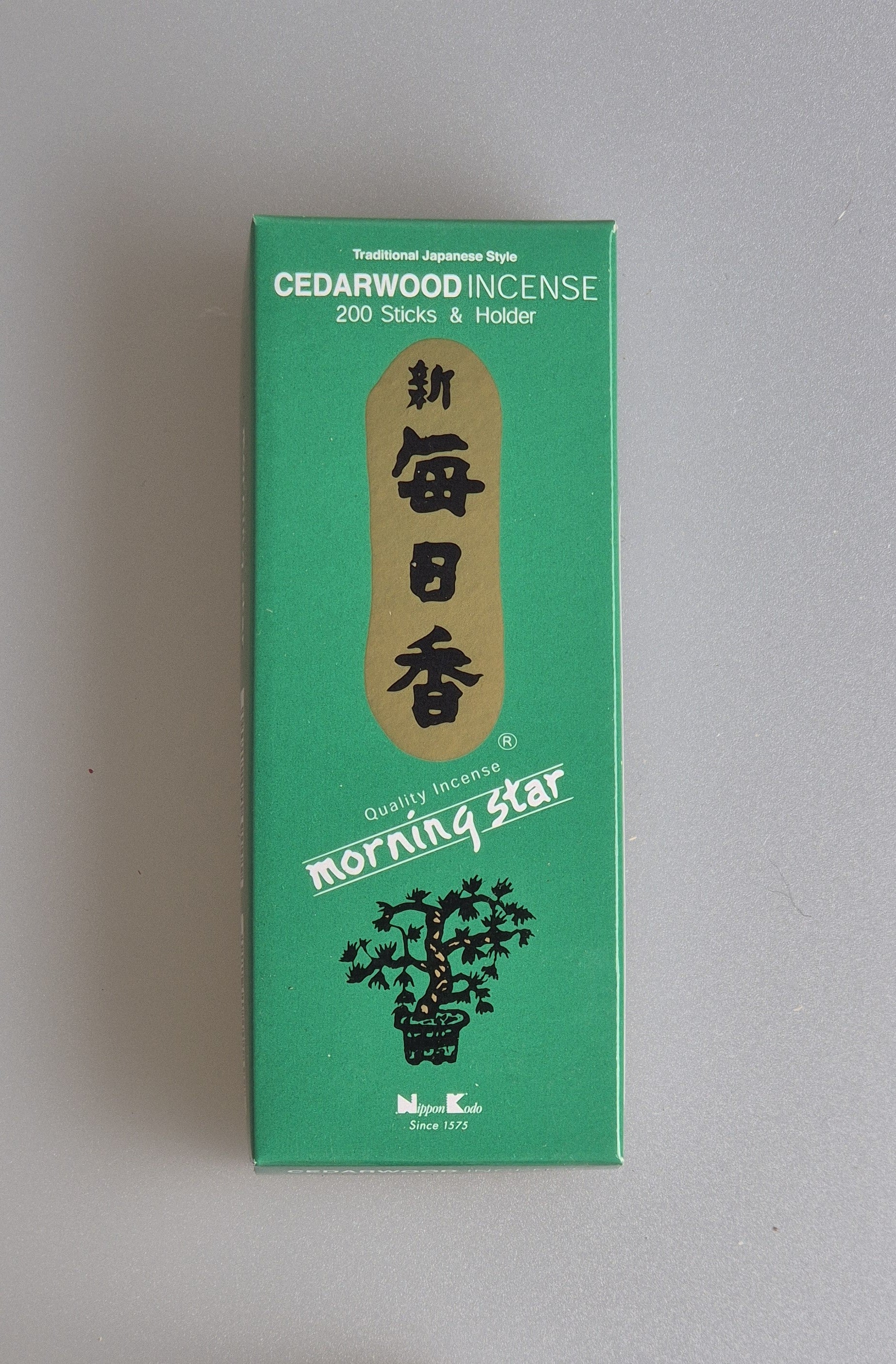 Japanische Räucherstäbchen Zeder, Morning Star von Nippon Kodo