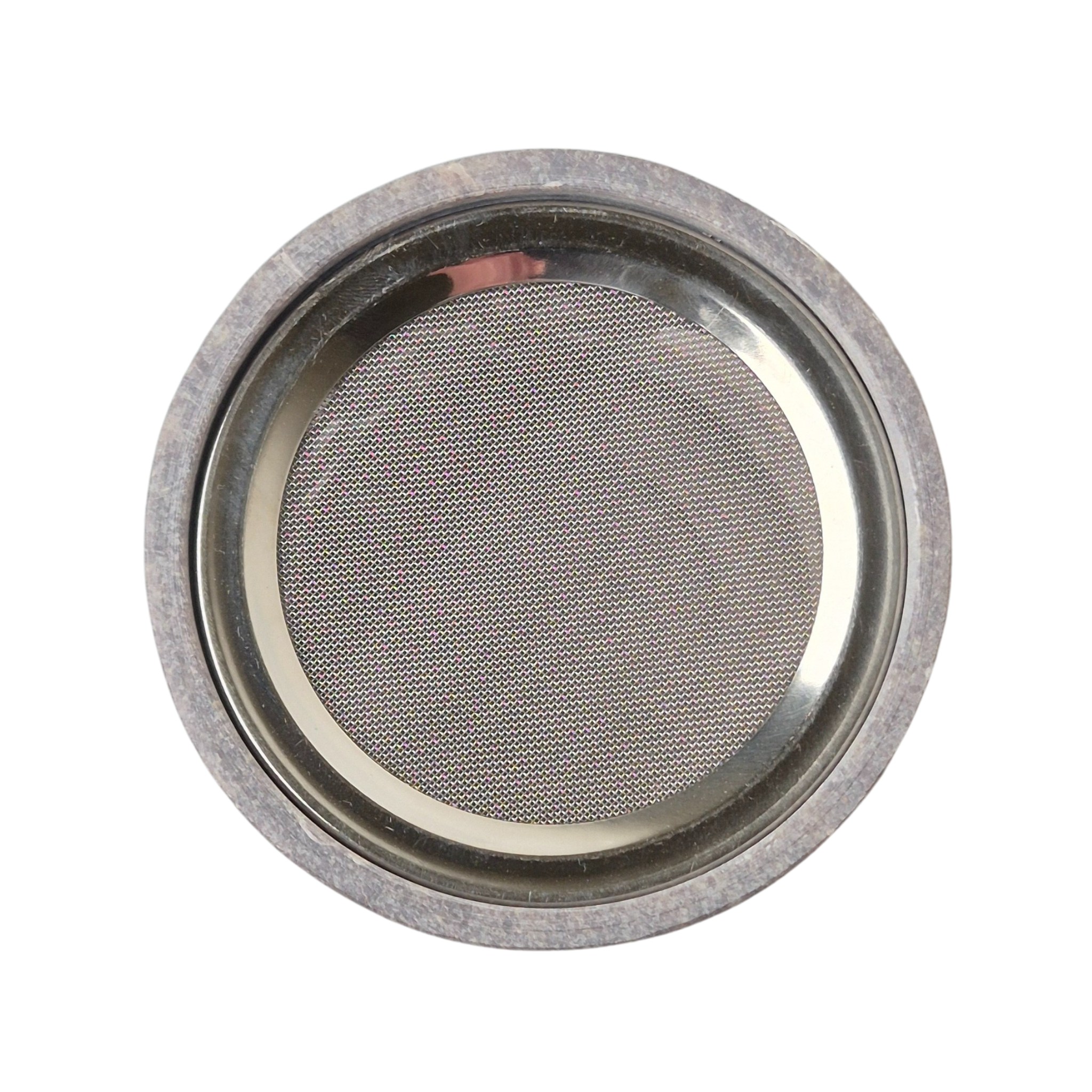 Räuchergefäß aus Speckstein, Siebträger zum Räuchern , Durchmesser 10cm, Sieb 9 cm