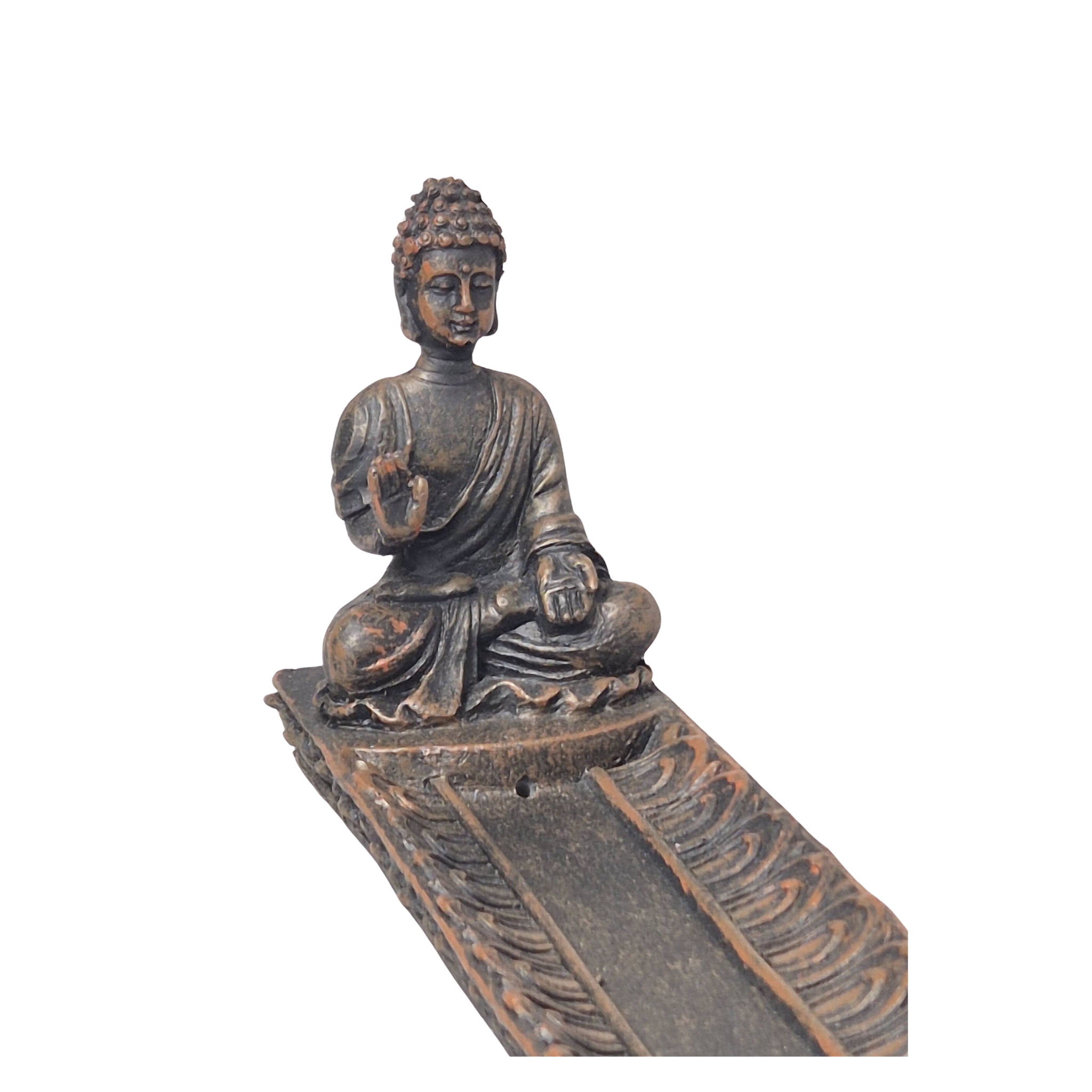 Räucherstäbchenhalter Buddha – 3 Posen | Magnesia