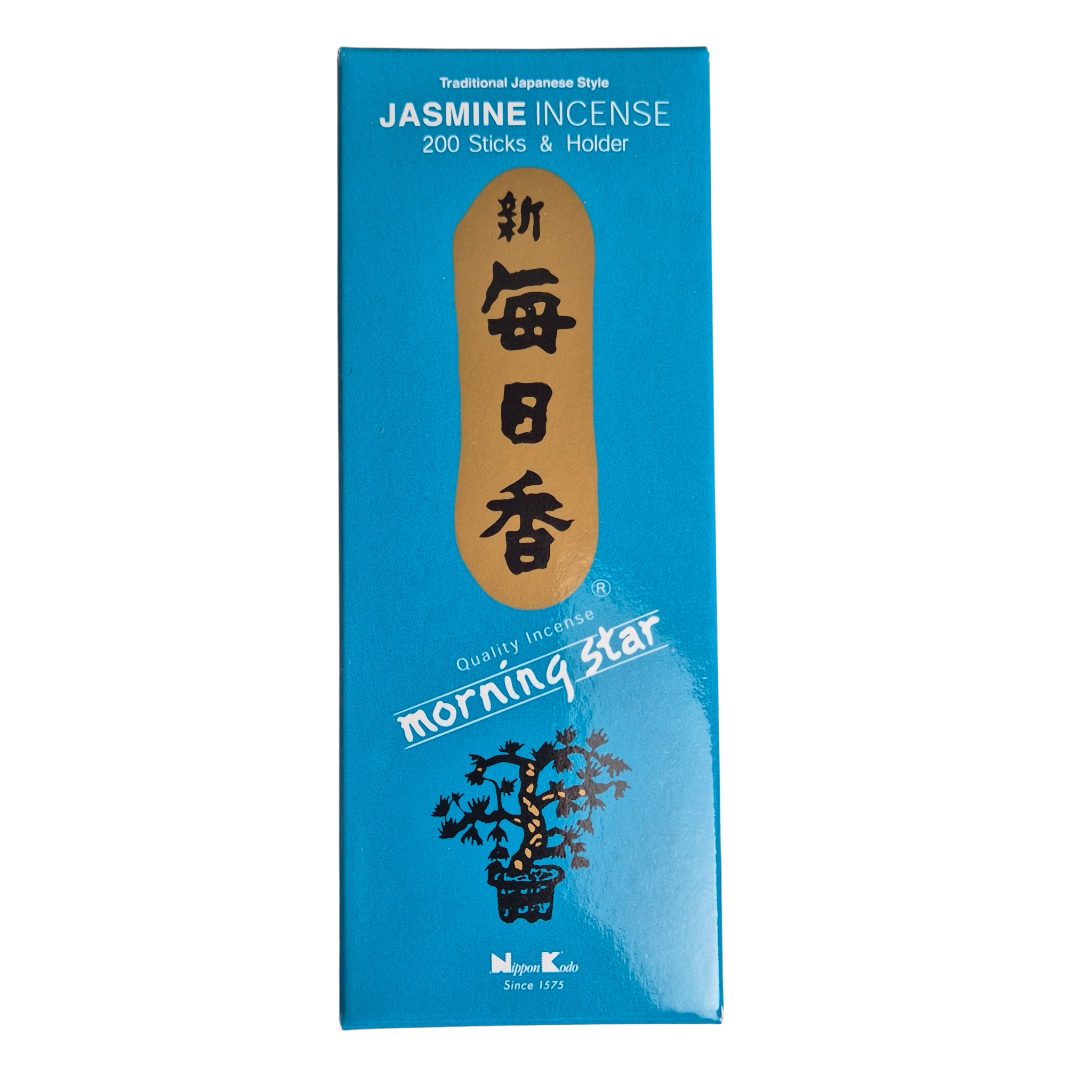 Japanische Räucherstäbchen, Morning Star, Grosspack mit 200 Sticks, Duft Jasmin