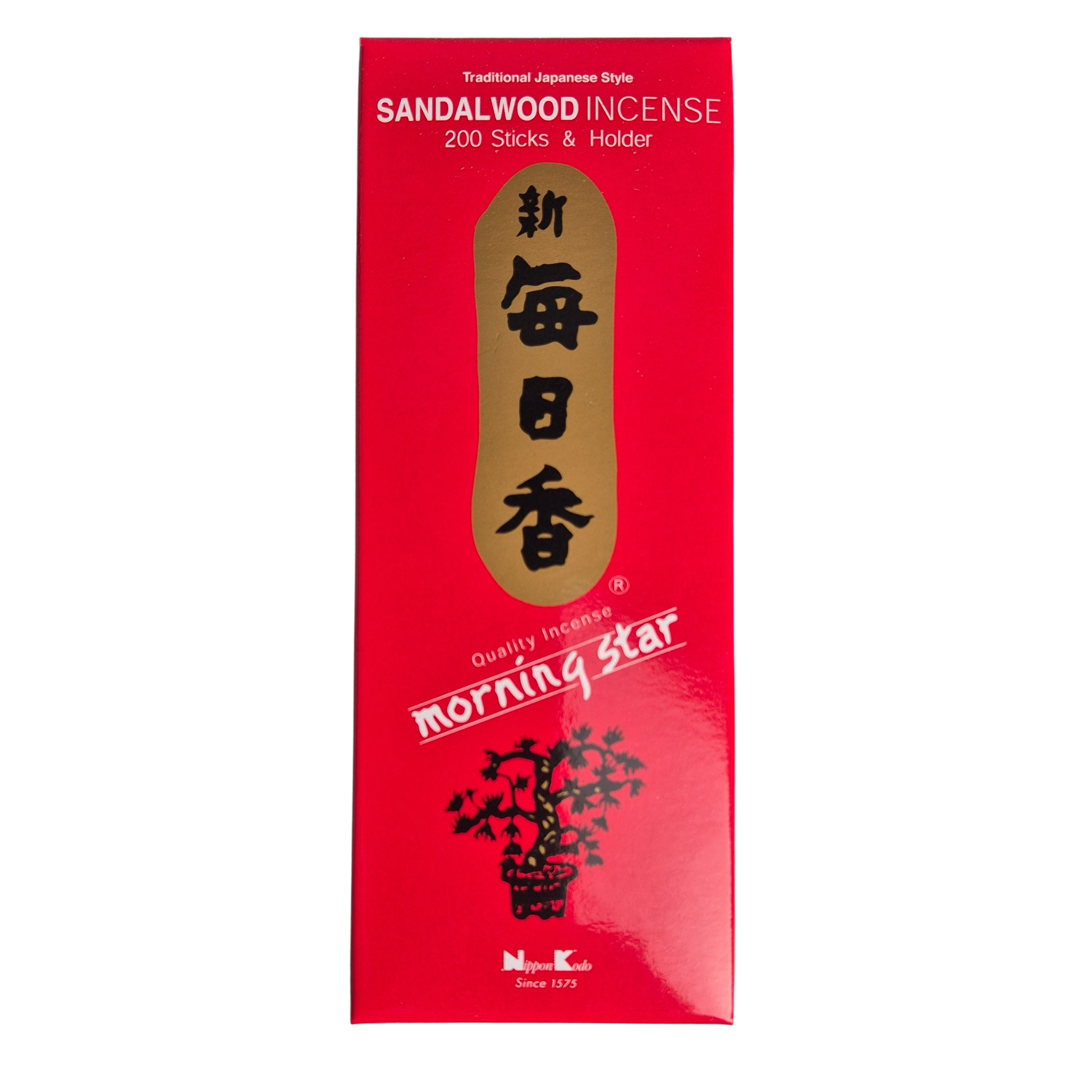 Räucherstäbchen morning star, Duft Sandalwood, Großpack mit 200 Sticks