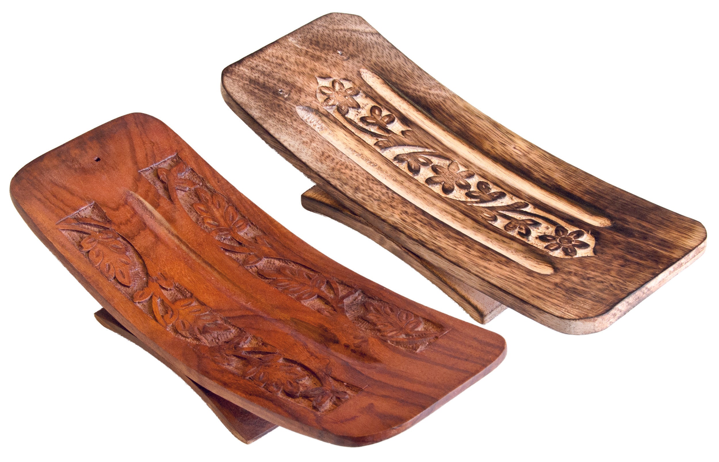 Stäbchenhalter, Räucherstäbchen, Räucherstäbchenhalter, Holz, Räuchermanufaktur, für zwei Stäbchen gleichzeitig