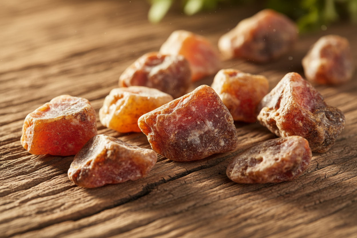 Benzoe Sumatra Harz (Styrax benzoin) zum Räuchern