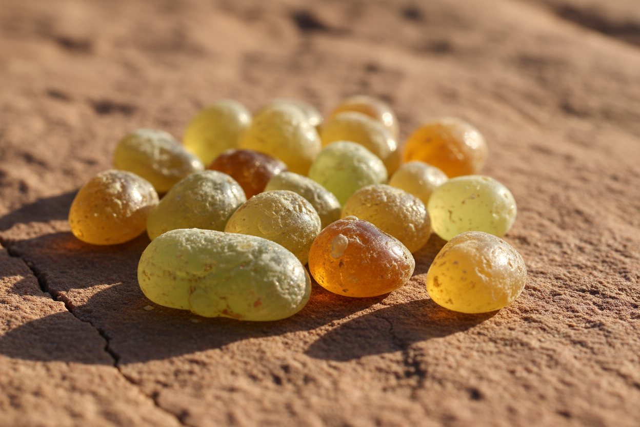 Boswellia sacra – Grüner Hojari aus dem Oman, die edelsten Tränen der Bäume