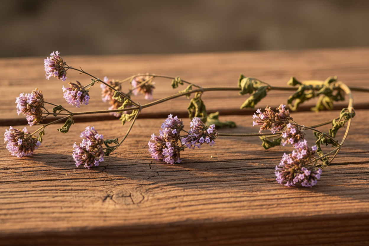 Getrocknetes Eisenkraut (Verbena officinalis) zum Räuchern