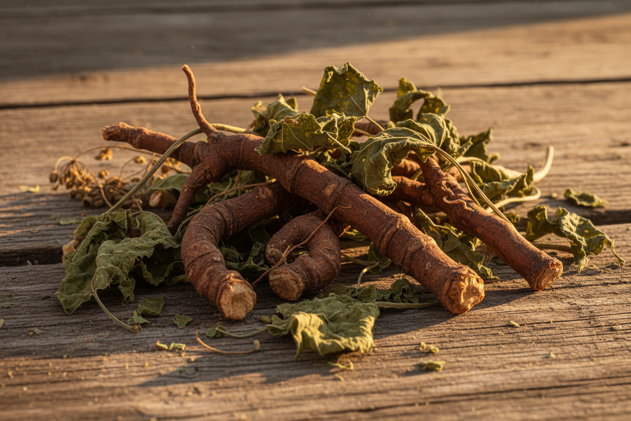 Engelwurz (Angelica archangelica) zum Räuchern