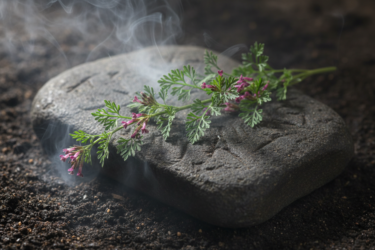 Erdrauch (Fumaria officinalis) – Das Kraut des Rauchs und der Erde zum Räuchern