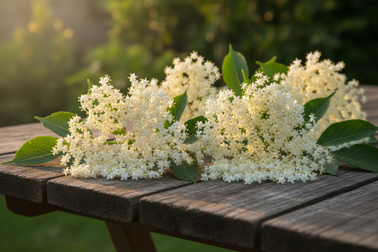 Holunderblüten (Sambucus nigra) – Der heilige Baum der Germanen zum Räuchern
