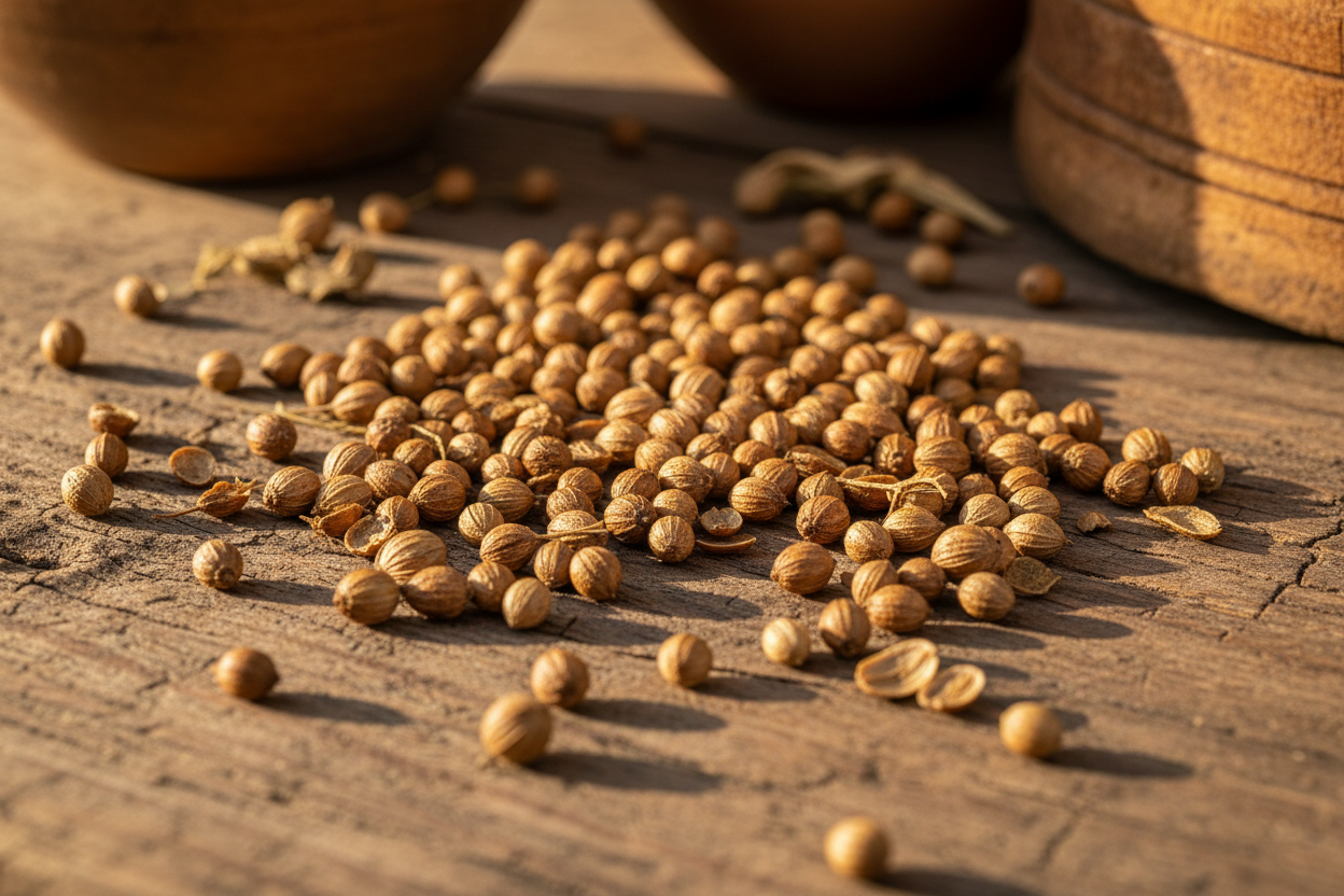 Koriandersamen (Coriandrum sativum) – Das Gewürz der antiken Welt zum Räuchern