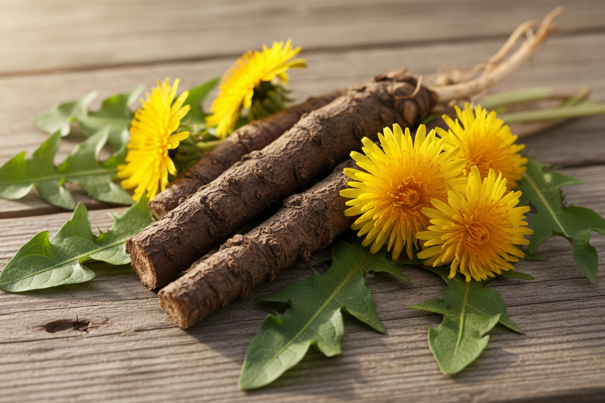 Löwenzahn (Taraxacum officinale) – Wurzel, Blüte und Blatt – Die goldene Sonne der Wiesen zum Räuchern