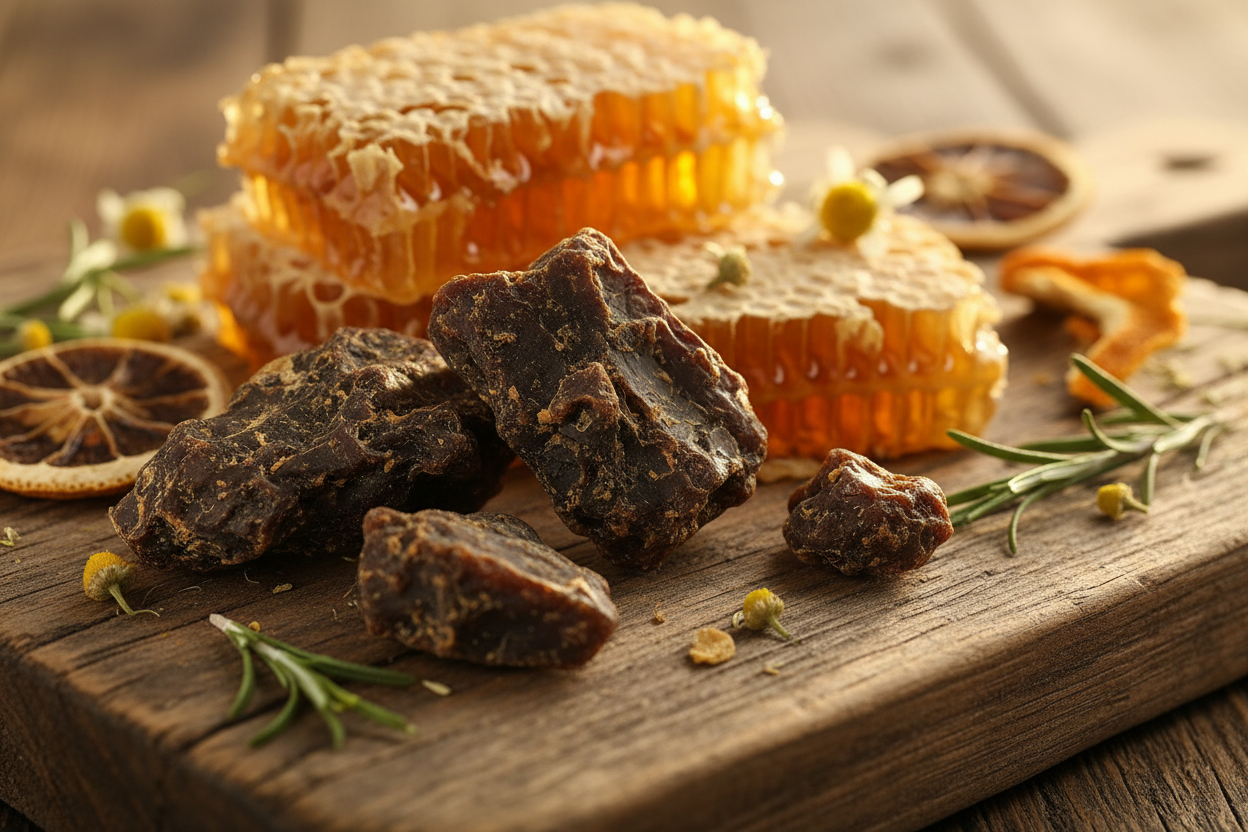 Propolis – rohes Bienenharz zum RäuchernPropolis – rohes Bienenharz zum Räuchern