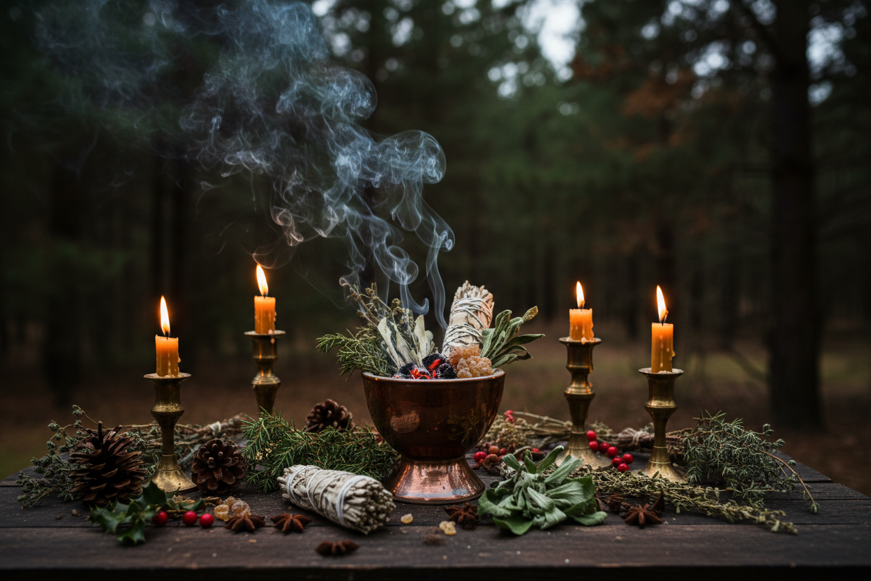 Räuchern in den Rauhnächten - Blog mit Anleitung, Kräuter und Rituale