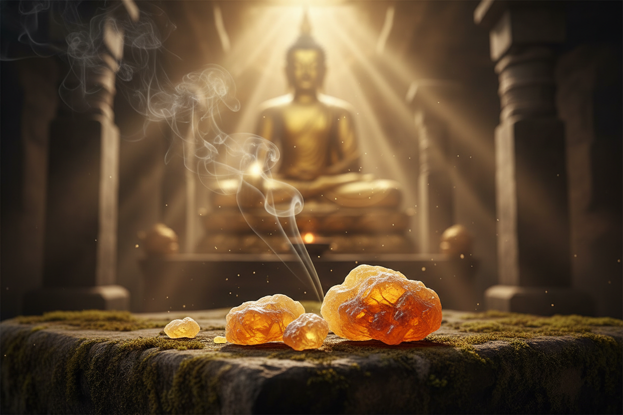  Sal-Harz (Shorea robusta) – Der Weihrauch des Himalaya und der buddhistischen Tempel zum Räuchern