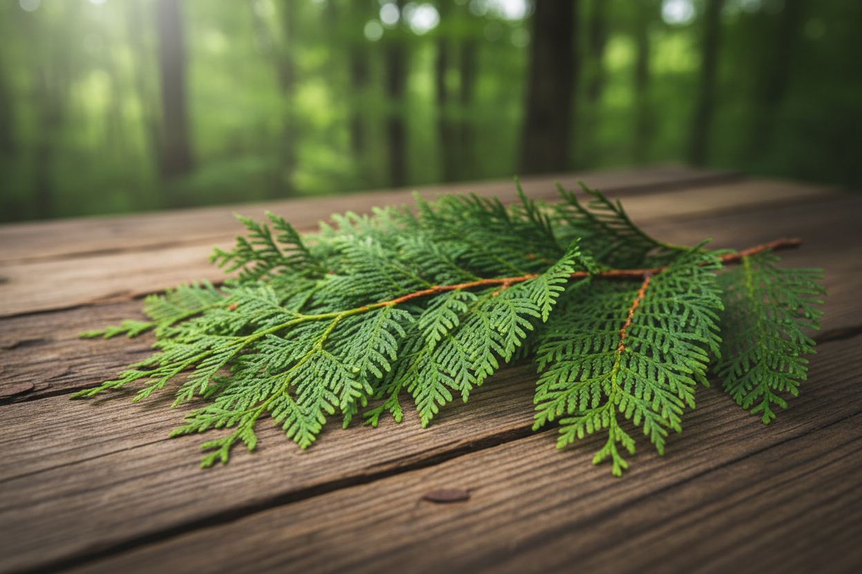 Thuja (Thuja occidentalis) – Der Lebensbaum aus Nordamerika zum Räuchern