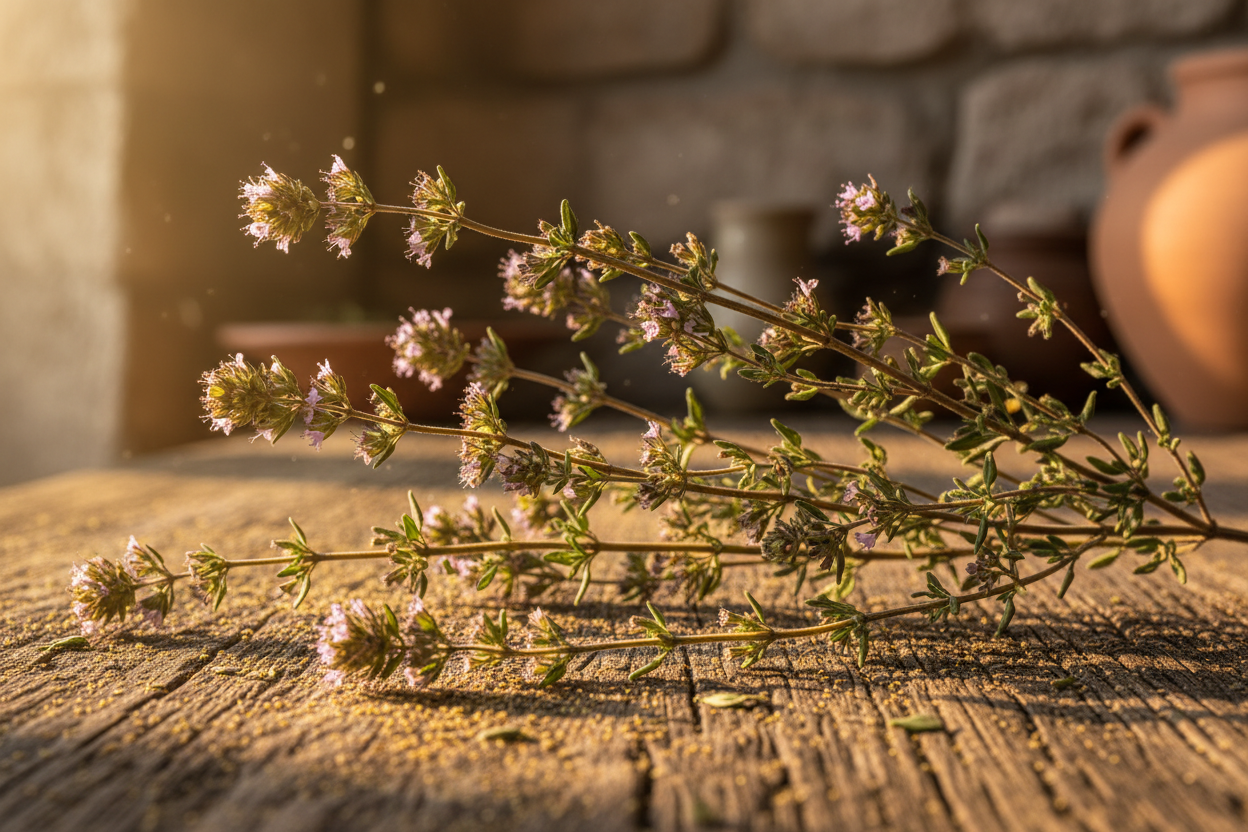 Thymian (Thymus vulgaris) – Das Kraut der Tapferkeit zum Räuchern