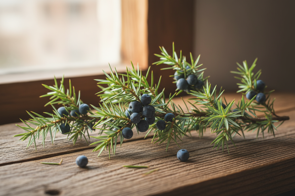 Wacholder – Nadeln, Beeren und Holz (Juniperus communis) zum Räuchern