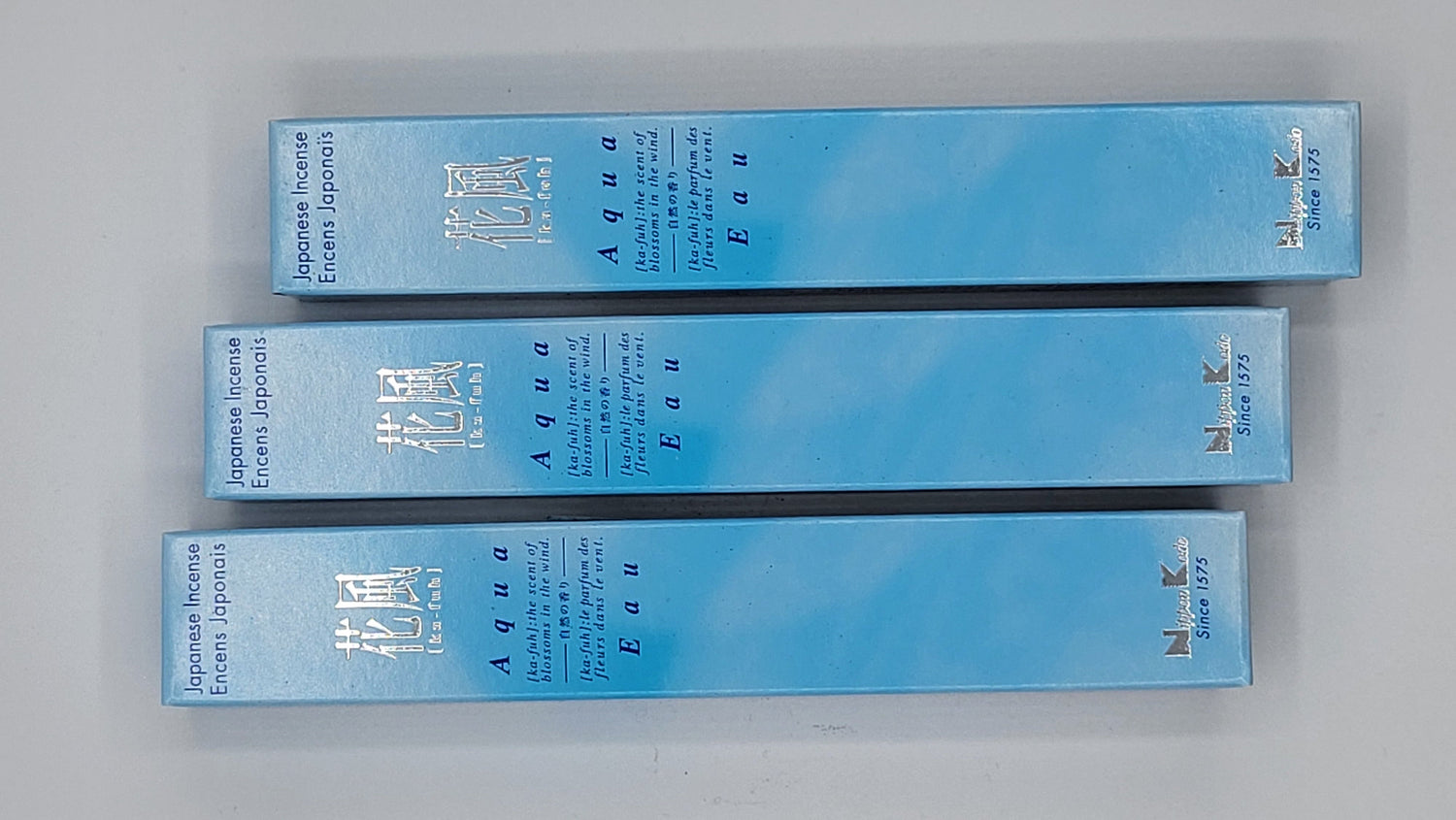 Räucherstäbchen der Serie Kah Fu vom Hersteller Nippon Kodo - ohne Holzkern