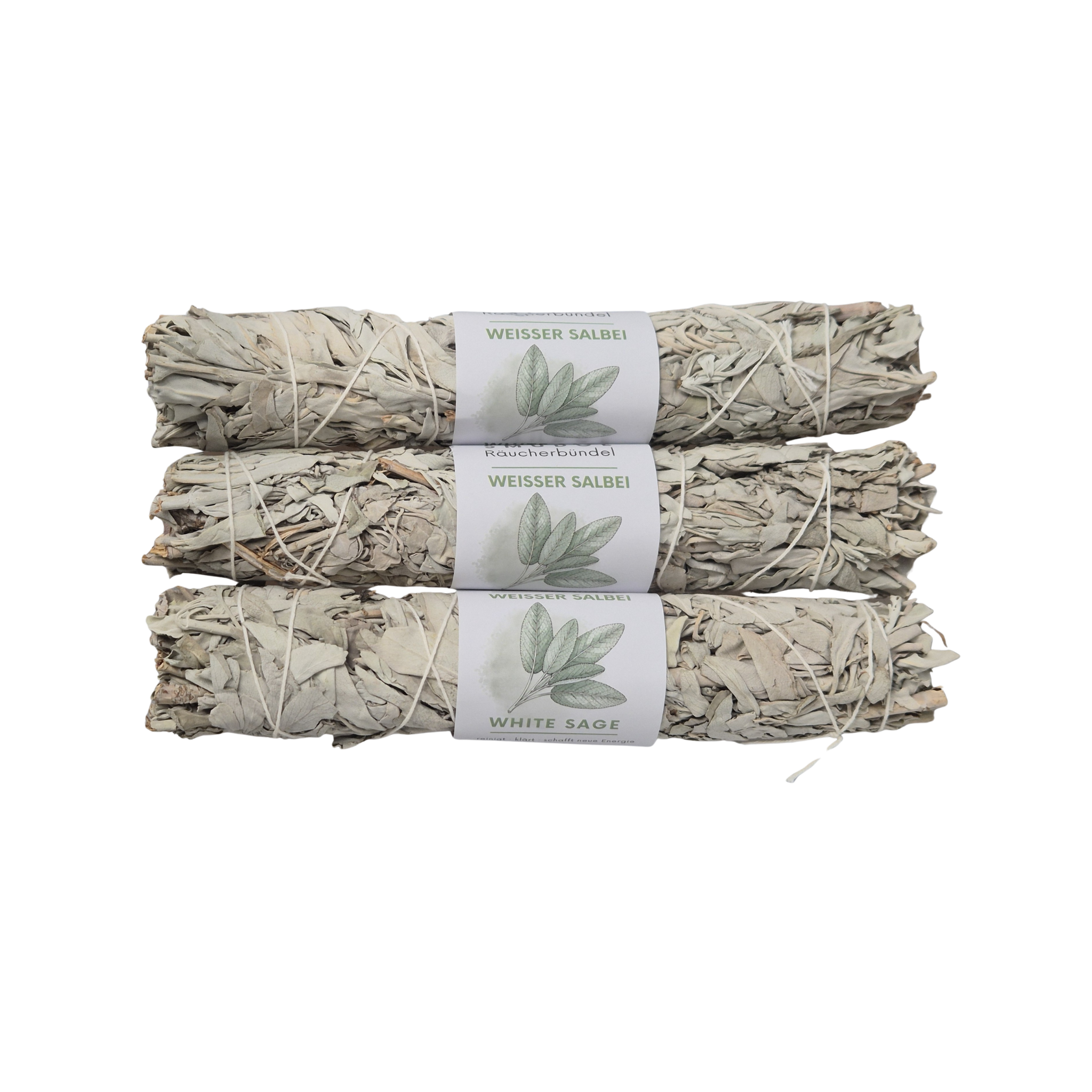 3 XXL Smudge, Räucherbündel von White Sage | Weißen Salbei - zur energetischen Reinigung