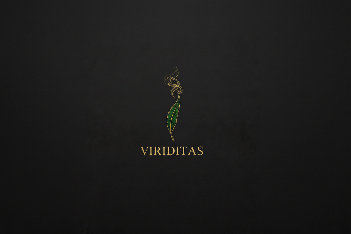 VIRIDITAS Logo – Querformat mit Luft