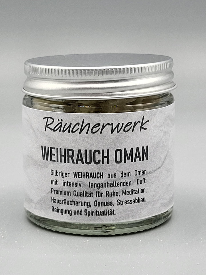 Weihrauch, Oman, Premium Weihrauch, Kirchenweihrauch, Meditation, Reinigung, Silberner Weihrauch