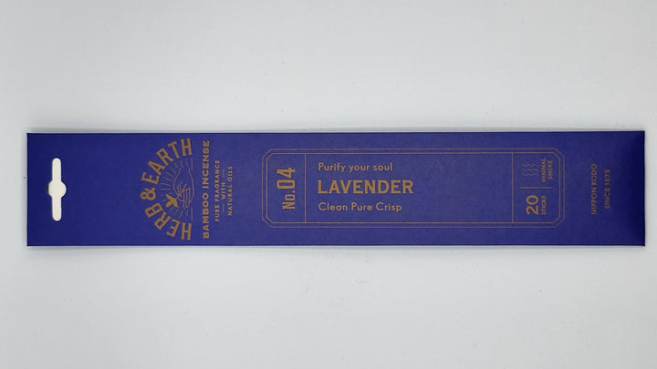 Lavendel, Japanische Räucherstäbchen, Serie Herb & Earth, Ma-Fumo, die Räuchermanufaktur