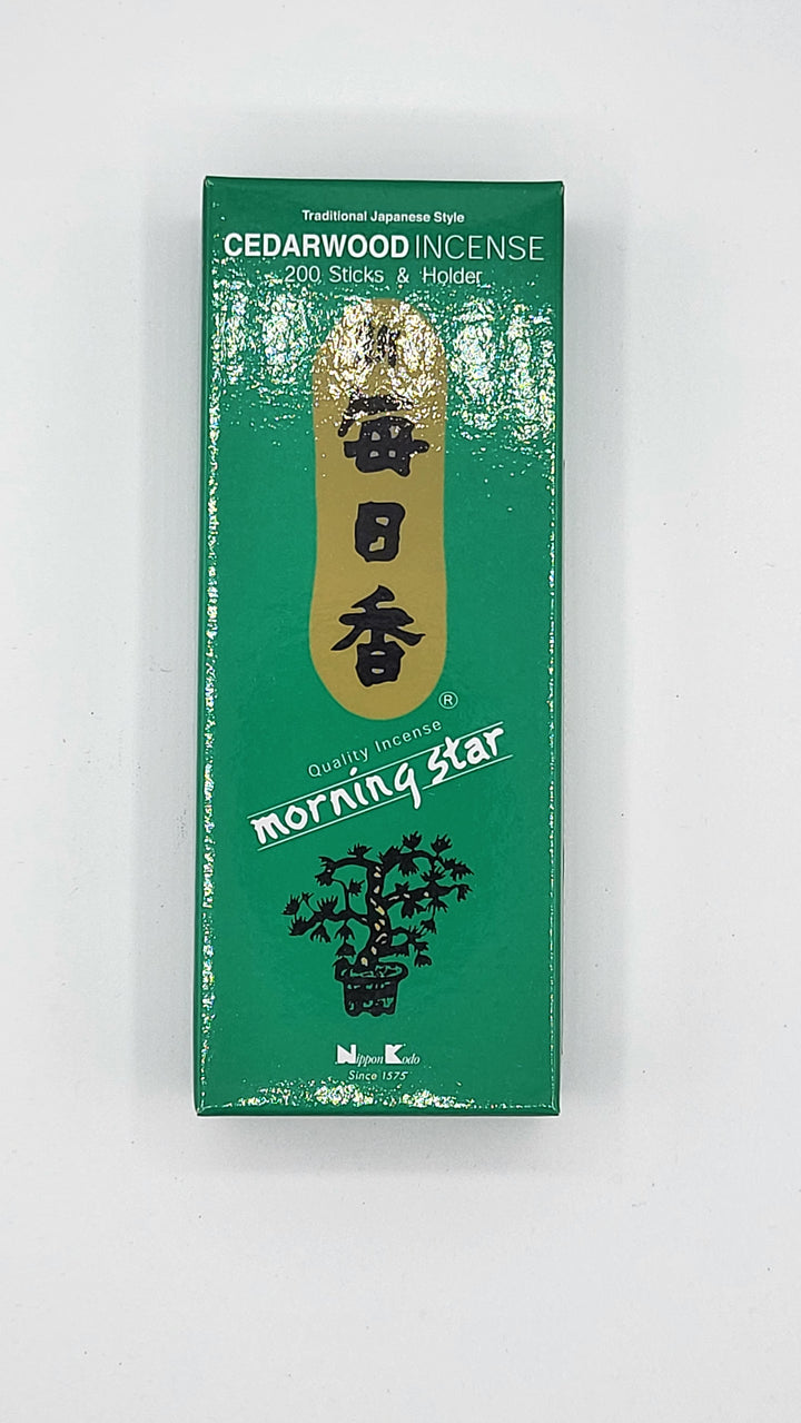 Japanische Räucherstäbchen Zeder, Morning Star von Nippon Kodo