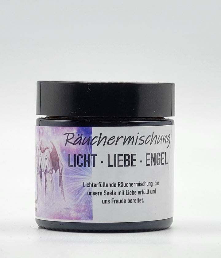 Die Räuchermischung Licht-Liebe-Engel erfüllt unsere Seele. zu bestellen im MA-FUMO Shop 