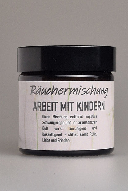 Räuchermischung ARBEIT MIT KINDERN, räuchern für Duft &amp; Wohlbefinden - MA-FUMO, die Räuchermanufaktur
