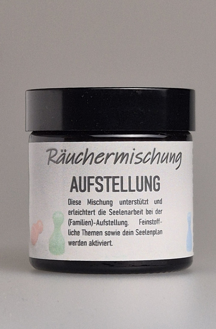 Räuchermischung AUFSTELLUNG räuchern für Spiritualität & Aurareinigung - MA-FUMO, die Räuchermanufaktur