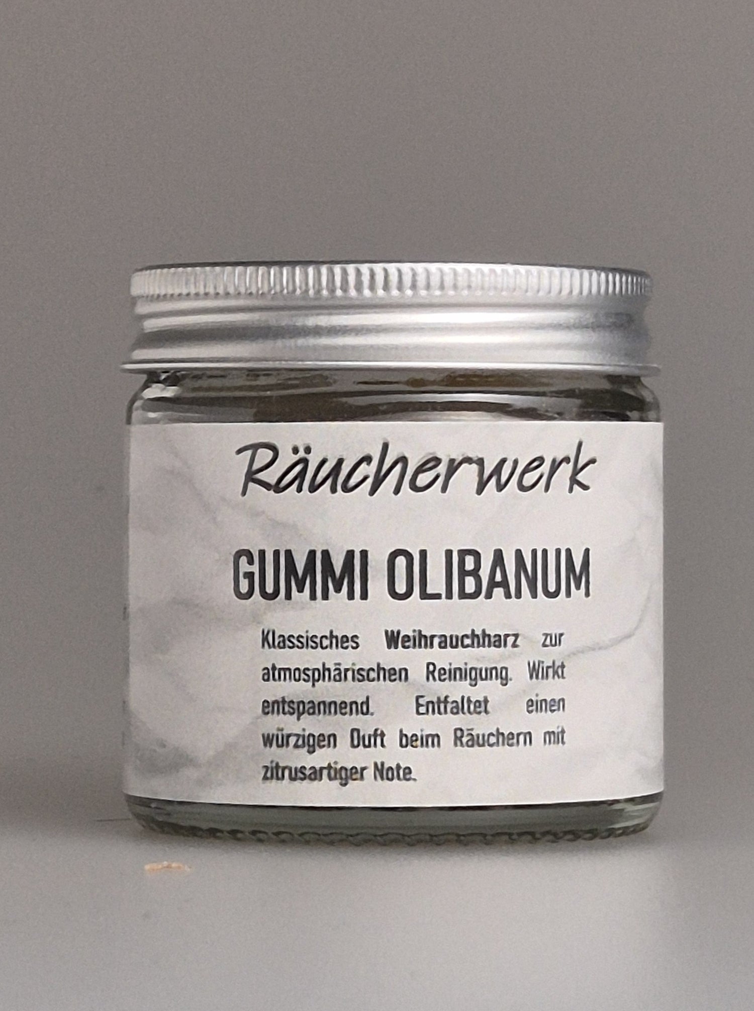 Räucherwerk, Weihrauch, Gummi Olibanum, würziger Rauch, zitrusartige Note, zur Reinigung, Räuchermischungen, Räuchermanufaktur