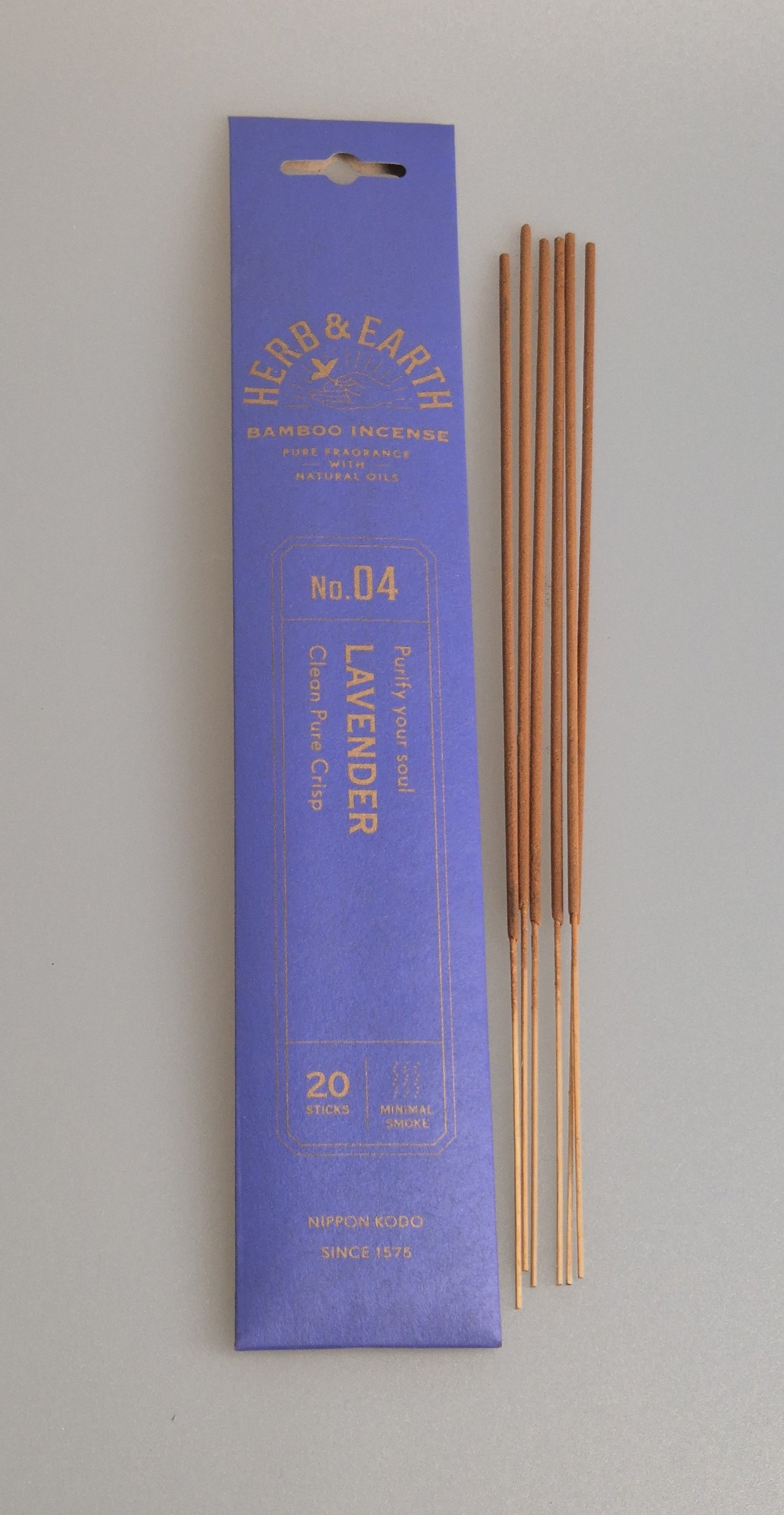 Japanische Räucherstäbchen aus Lavendel, purify your soul