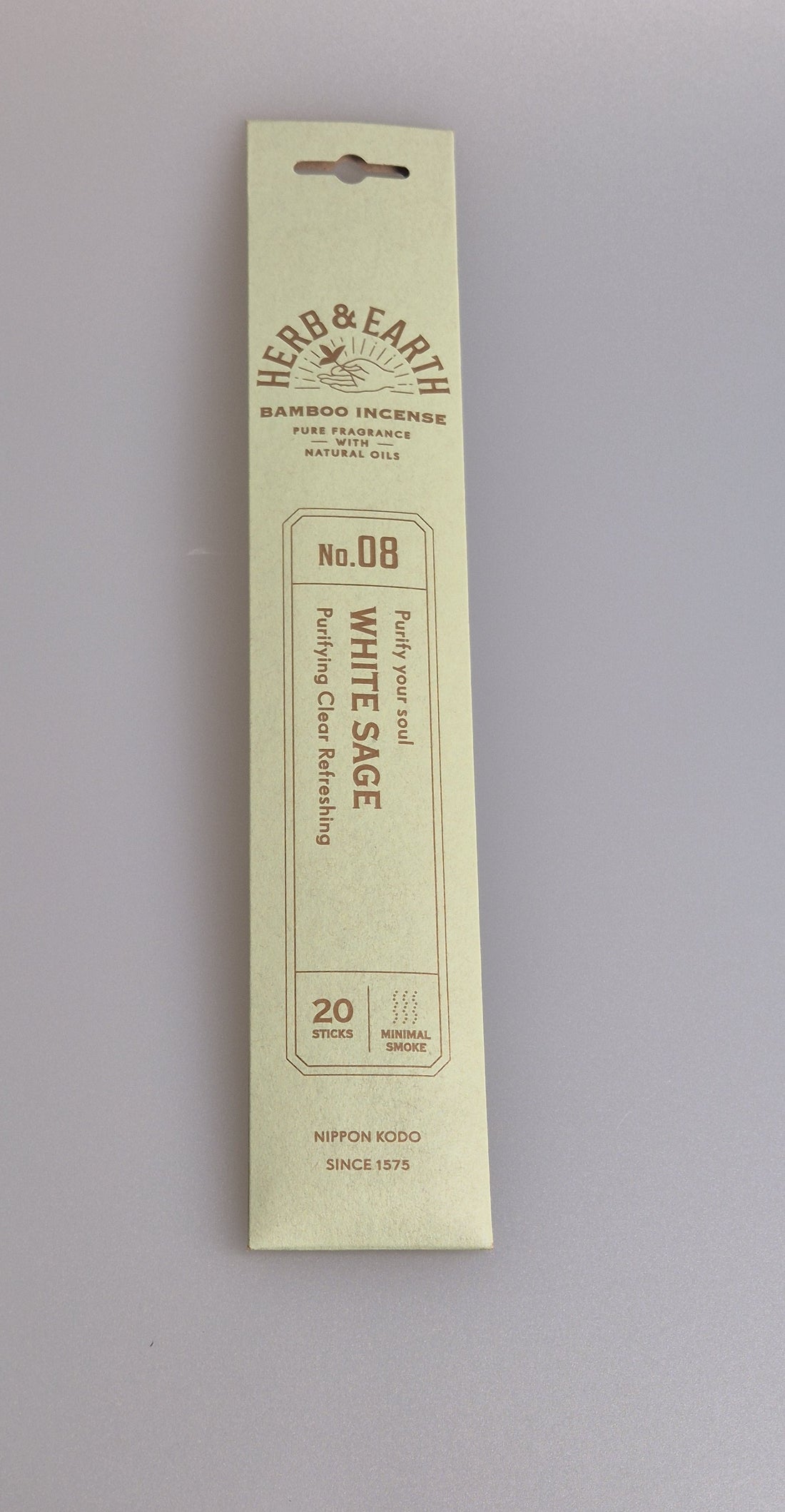 Japanische Räucherstäbchen aus Salbei, purify your soul