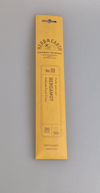 Japanische Räucherstäbchen aus Bergamot, purify your soul