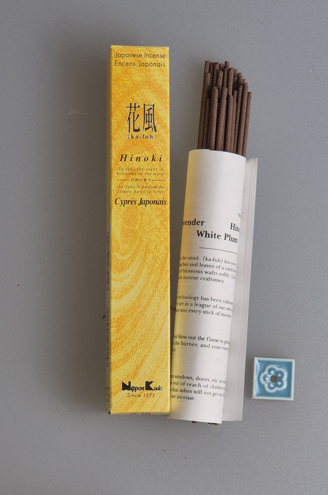 Japanische Räucherstäbchen Hinoki im MA-Fumo Shop