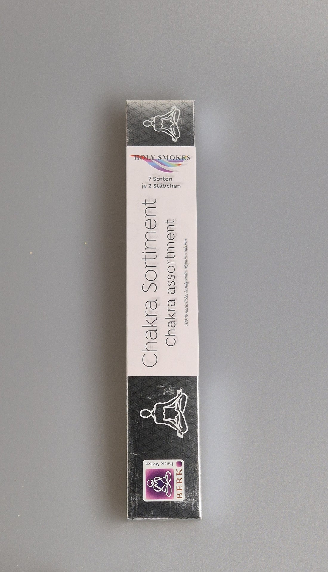 Chakra Räucherstäbchen von Holy Smokes. 7 Chakren - je 2 Stäbchen