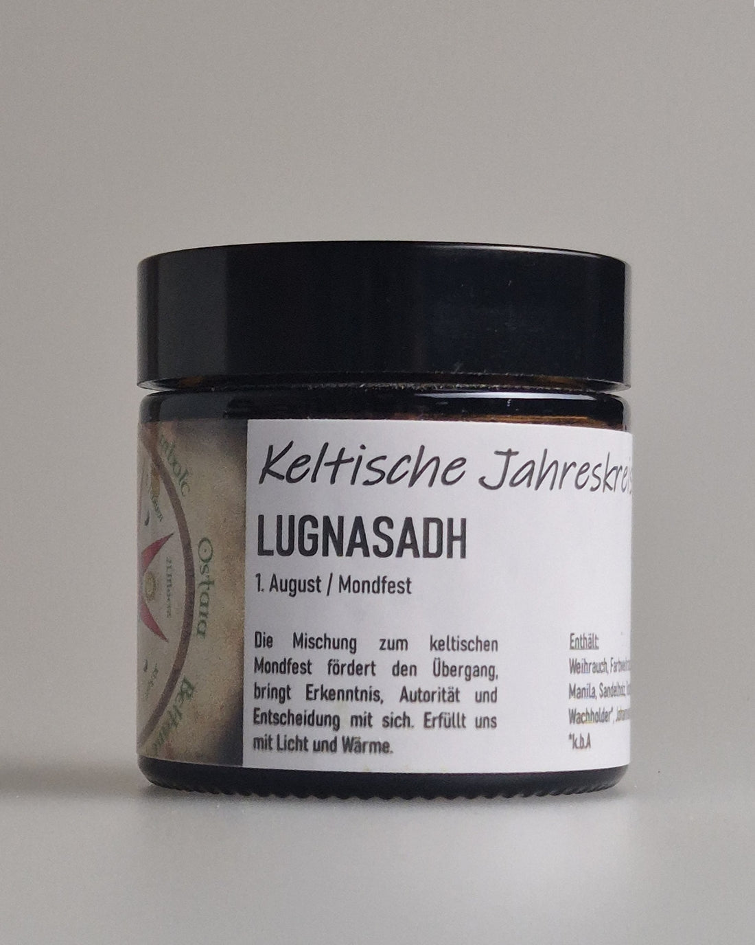 Mit der Räuchermischung LUGNASADH räuchern für Keltische Jahreskreisfeste - MA-FUMO, die Räuchermanufaktur