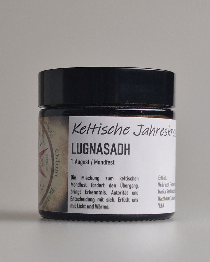 Mit der Räuchermischung LUGNASADH räuchern für Keltische Jahreskreisfeste - MA-FUMO, die Räuchermanufaktur
