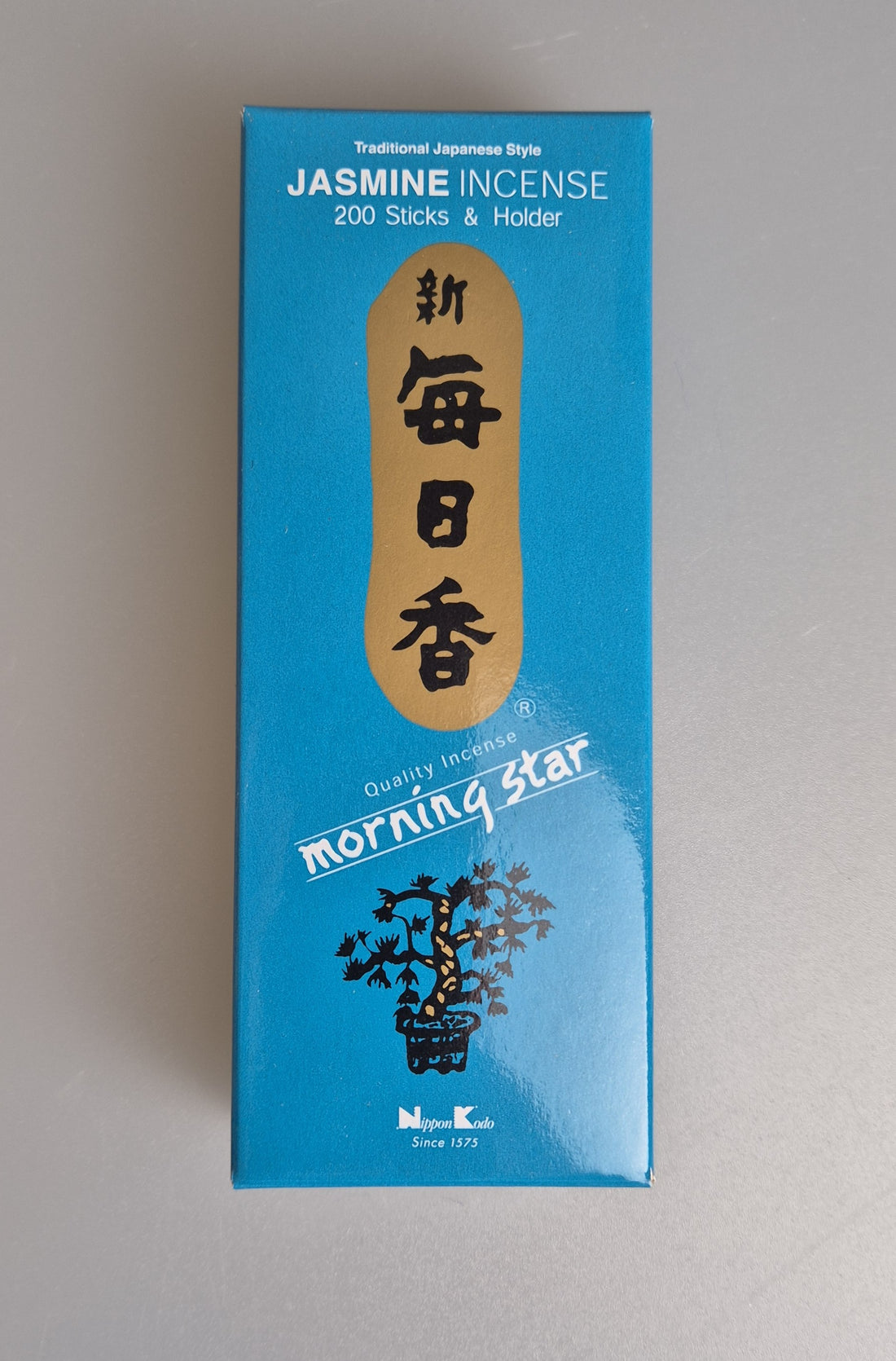 Japanische Räucherstäbchen, Morning Star, Grosspack mit 200 Sticks, Duft Jasmin