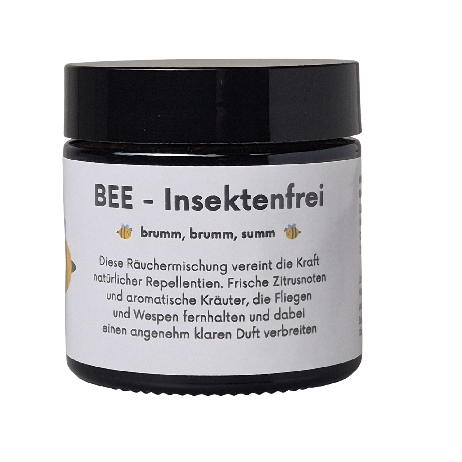 Räuchermischung BEE - Insektenfrei. Natürliche Repellentien, um Fliegen und Wespen fernzuhalten.