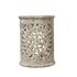 Räuchergefäß aus Speckstein mit fine carving – hellgrau, ca. 10 cm – MAFUMO Räuchermanufaktur