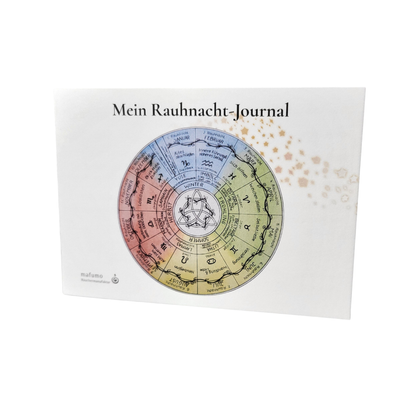 Rauhnacht-Journal, 32-setigig für deine täglichen Gedanken, Impulse und Träume - gedruckt auf Naturpapier