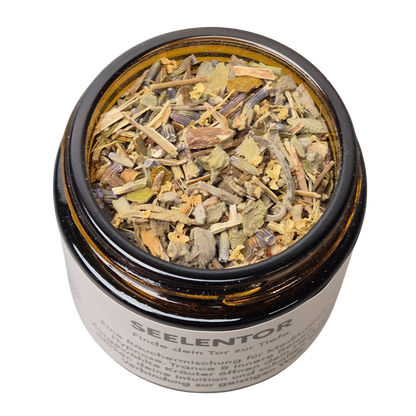 Räuchermischung Seelentor - finde dein Tor zur Tiefe. Mischung für Entspannung und spirituelle Rituale