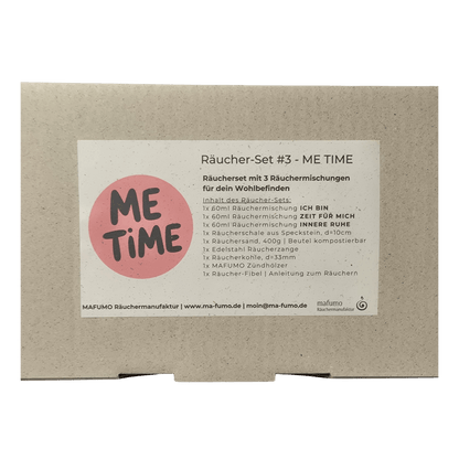 Bild zeigt die Verpackung vom Räucherset 