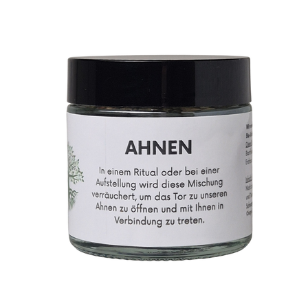Räuchermischung AHNEN für Rituale und Aufstellungen. Öffnet das Tor zu unseren Ahnen. im Shop MAFUMO zu bestellen.