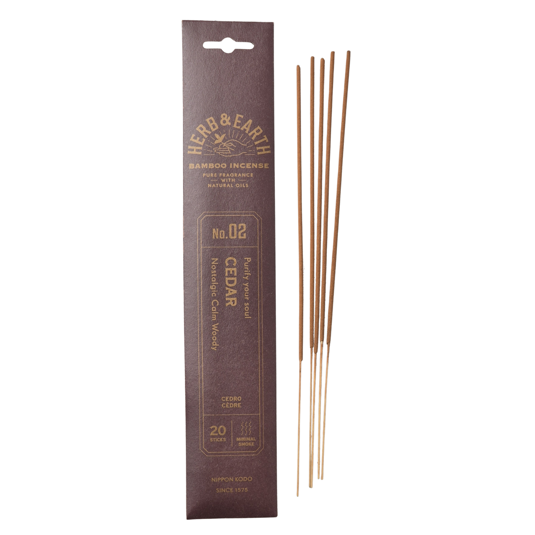 Japanische Räucherstäbchen aus Zeder, purify your soul